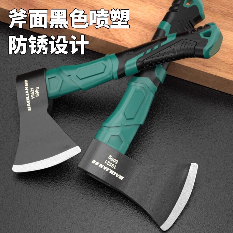 Baolian ax wood splitting artifact woodworking ax outdoor camping tree cutting lumber for home chopping bones hand ax mountain ax