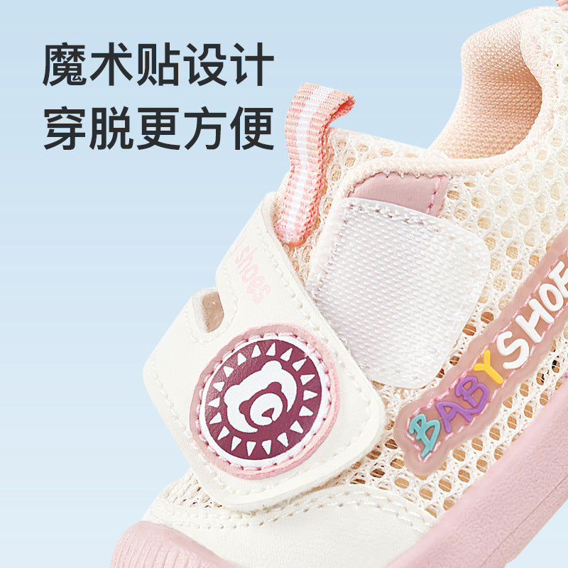Toddler shoes for boys, summer sandals, infant soft-soled functional cartoon shoes, baby shoes for ages 1-3, children's shoes