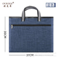 Office & business tote bag, document bag, waterproof zipper tote, file bag, tutoring bag, briefcase, custom document bag