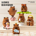 Compatible with lego children's educational toys capybara building blocks assemble toys cartoon dolls boys and girls ornaments