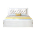 Solid wood bed 1.8m budget-friendly adult master bedroom double bed european style 1.5m home use 1.2m single bed 1m