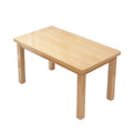 Solid wood dining table rectangular small apartment dining table combination table and chairs dining table and chairs casual modern table for home noodle shop
