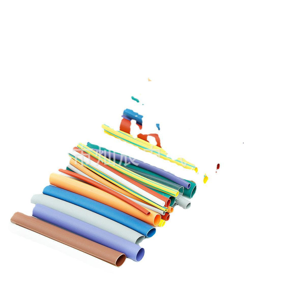 Cross-border e-commerce 144pcs heat shrinkable tube set 2:1 heat shrinkable sleeve halogen-free flame retardant heat shrinkable insulating sleeve