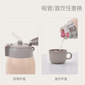 Bao hui children's insulated sippy cup - dual-use baby water bottle for on-the-go students - stainless steel, drop-proof water bottle
