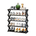 Shoe rack for home balcony storage rack dormitory x-shaped assembled shoe cabinet shoe rack multi-layer simple shoe rack