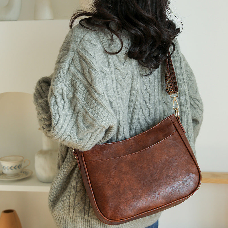 Cross-border bags retro bags women's new commuting shoulder bags casual women's bags large-capacity messenger tote bags