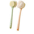 Back rub long handle brush bath brush nylon bristles soft bristles double-sided bath brush rub mud and remove dust bath brush back handy gadget