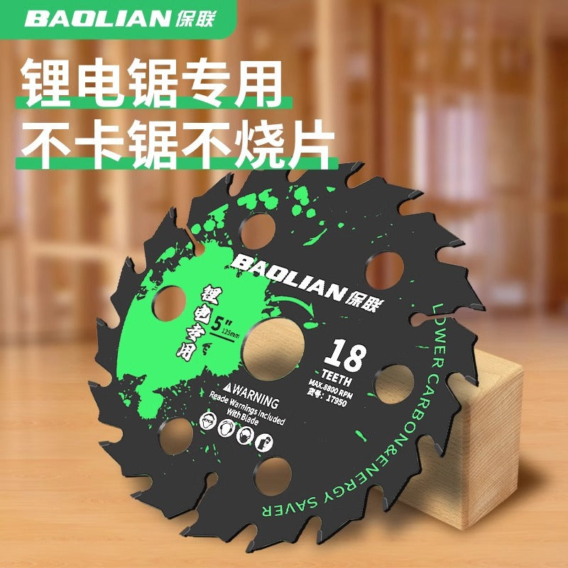 Baolian woodworking saw blade special carbide cutting blade 4 inch 5 inch 5.5 inch 6 inch hand saw lithium electric saw saw blade