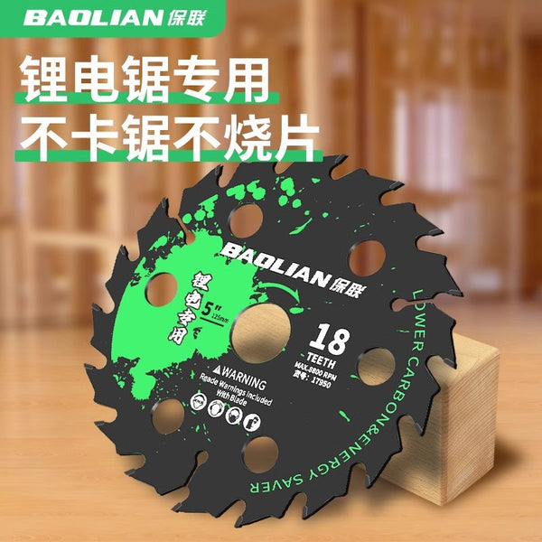 Baolian woodworking saw blade special carbide cutting blade 4 inch 5 inch 5.5 inch 6 inch hand saw lithium electric saw saw blade