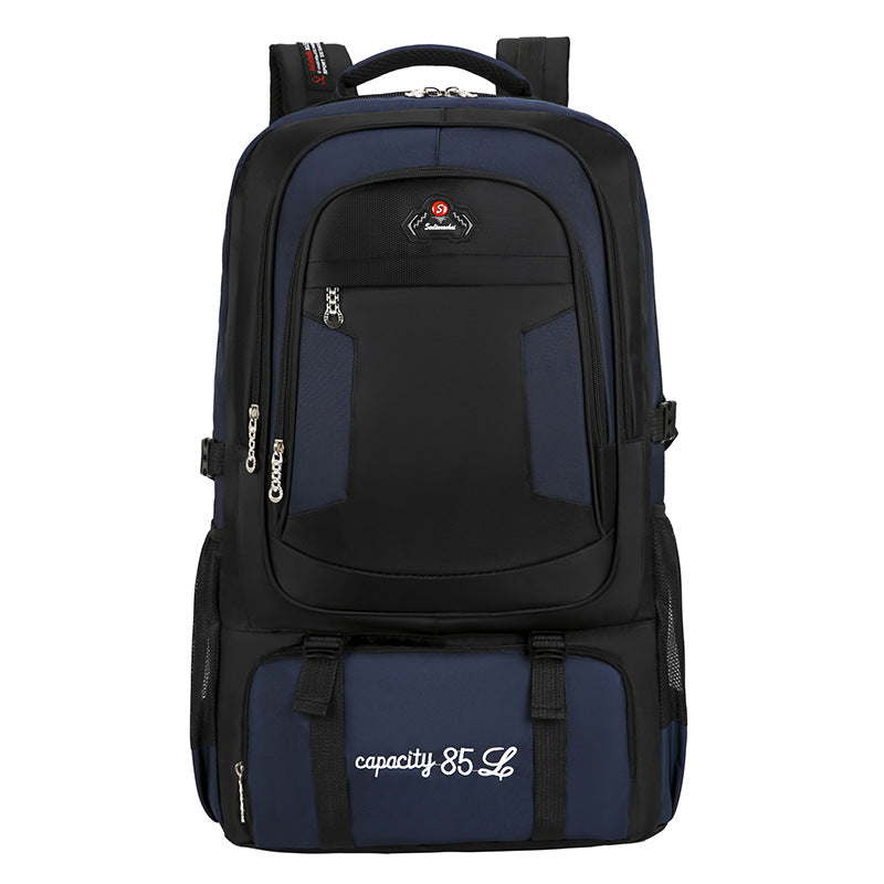 Burden reduction large-capacity backpack 85 liters travel bag men's mountaineering outdoor women's business travel backpack middle school student schoolbag