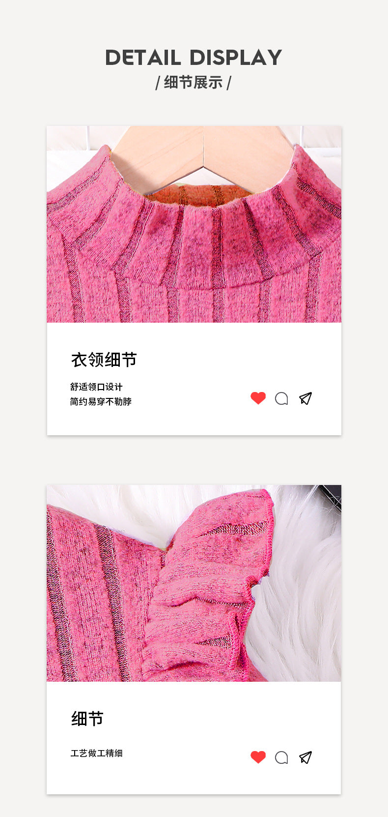 girldress peach pink autumlong sleevesknitting pit stripes flying sleeve skirt with shoulder bag kids long skirt