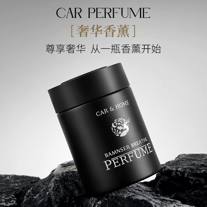 Black samurai solid car air freshener - premium car fragrance for men - wholesale