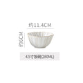 4.5inch bowl--white glaze