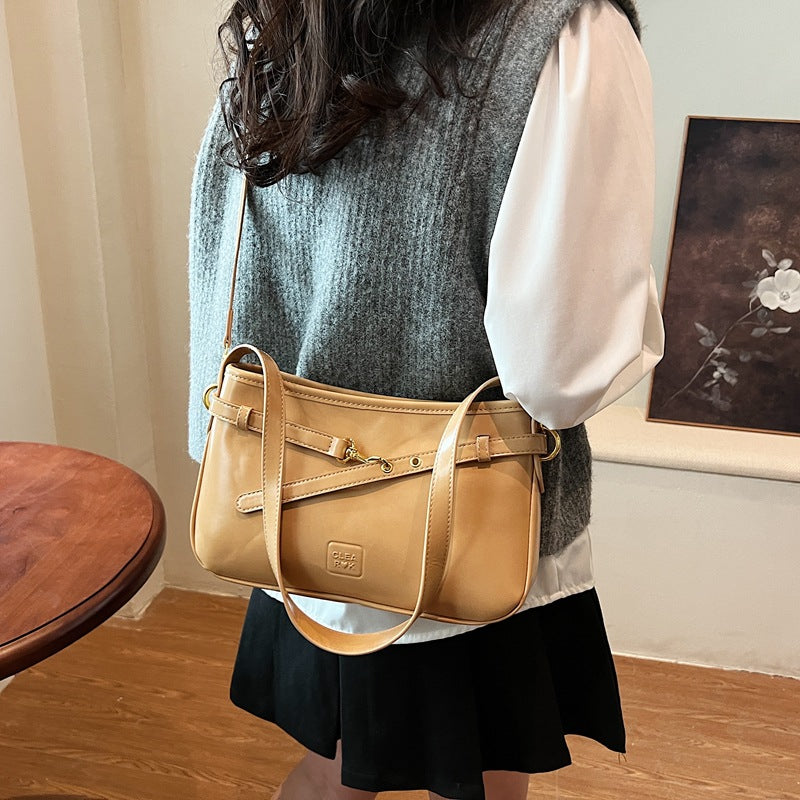 Cross-border fashion shoulder messenger bag bag large capacity practical bag premium messenger shoulder bag bag