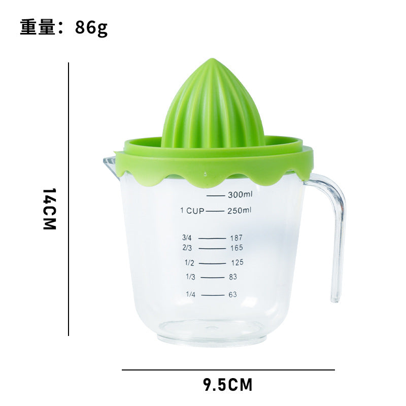 Best selling manual juicer with lid lemon cup fruit juicer for home portable mini juicer cup spot wholesale