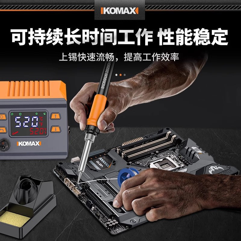Digital display soldering iron station adjustable temperature home repair welding tool kit soldering gun multifunctional soldering station