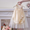 Girls' dress  new summer style halter neck princess dress mesh dress tank dress