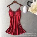 New european and american style faux silk black loungewear two-piece set - fashionable and comfortable lace trim pajama set