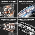 Brushless cordless rotary hammer drill, chisel, and breaker – industrial-grade heavy-duty concrete wireless multi-function high-power impact drill