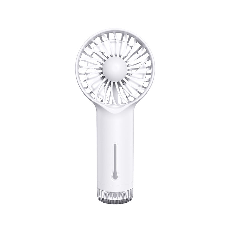 New arrival handheld spray fan usb portable mini fan silent charging fan outdoor spray fan