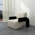 Nordic light luxury single sofa small apartment designer creative living room balcony lazy popular cashmere sofa chair