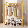 Cat ear curved leg double pole 130 gold