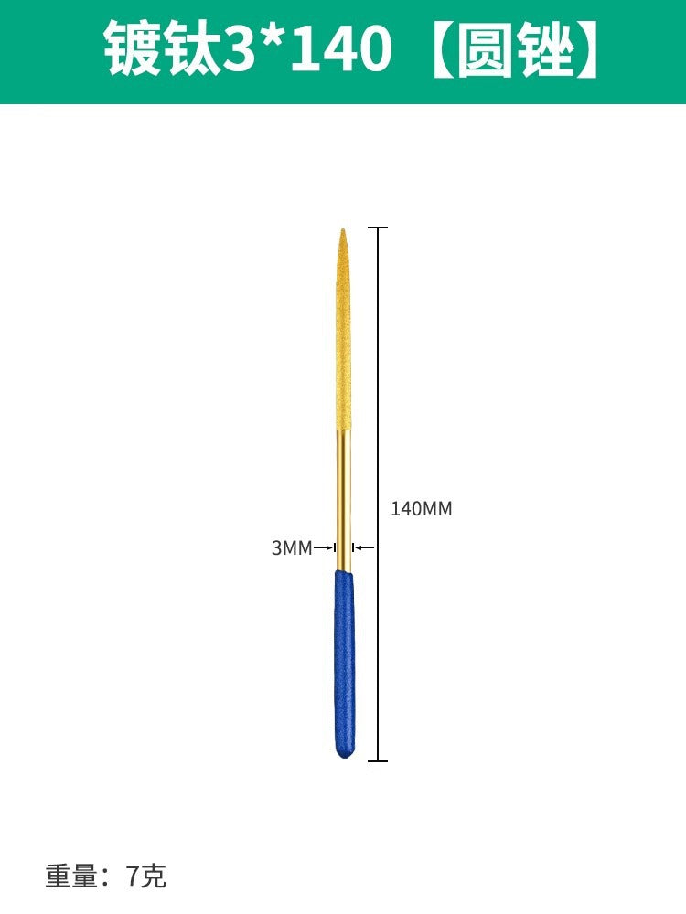 Diamond file, titanium plated file, assorted file, alloy file, metal jade grinding tool suit
