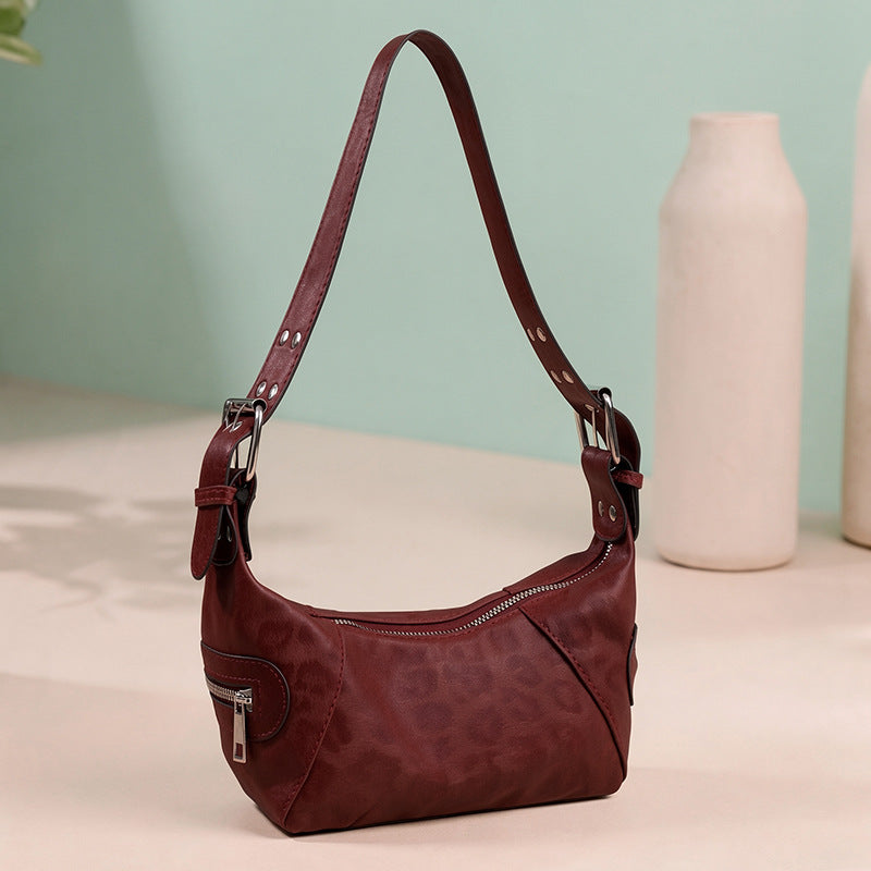 2026new arrivalfashionsatchel bagtrendyeasiest for match shoulder bag armpit bagcasualk-style dumpling bagwork clothing women's bag