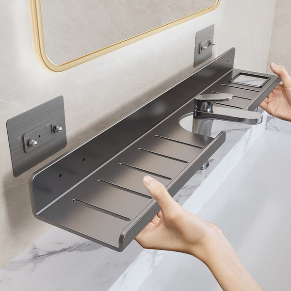 Washstand Shelf Mirror Front Washstand Toilet Toilet No punching Face Washstand Bathroom Faucet Bathroom