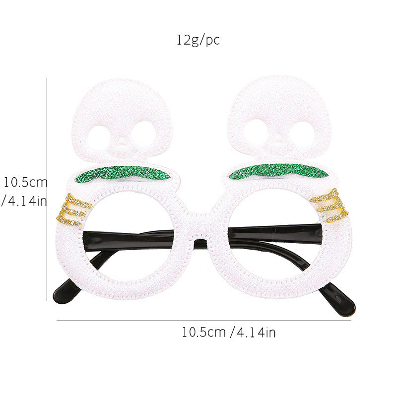 Halloween Pumpkin Glasses Kids Adult Ghost Festival Party Decorations Photo Props Funny Glasses Frames