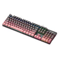 Viewsonic ku520pro true mechanical keyboard - gaming, blue switch, full n-key rollover, rgb gradient