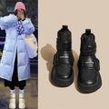 Snow boots women's fleece-lined boots cotton shoes 2025winternew arrival shoes waterproofnon-slip northeast women's bread shoes winter