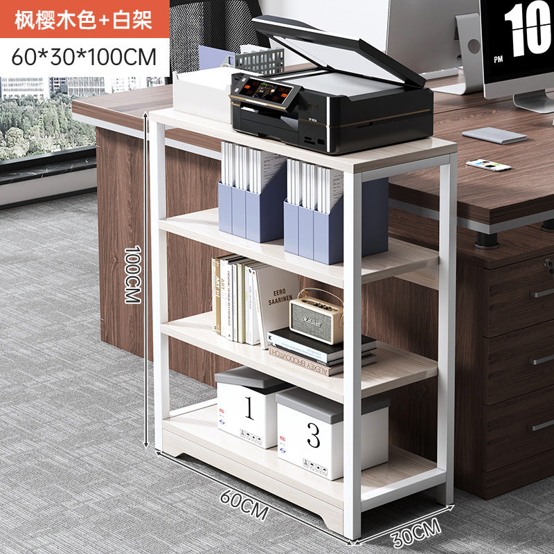 Printer Shelf Desktop Copier Shelf Multifunctional Office Countertop Storage Finishing Rack Small Bracket