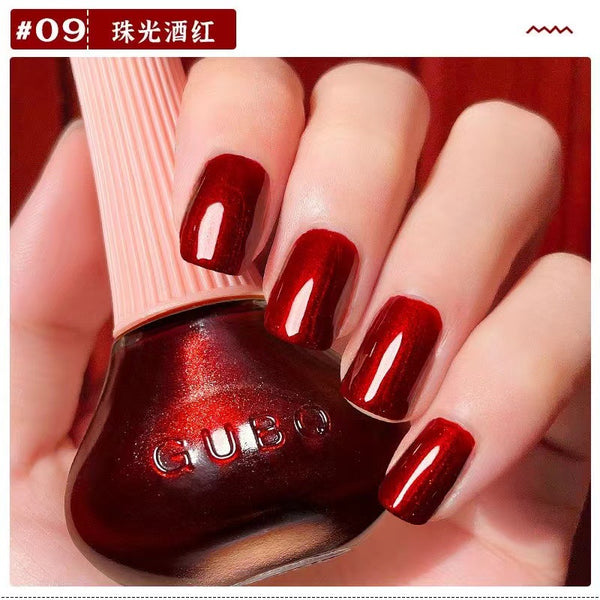 45-Color New Oily Nail Polish No-Bake No-Peel Light Milk Coffee Champagne Purple Forest Green Clear Nude Dream Red