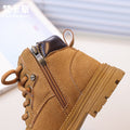 Vancahao kidsboots autumnew arrivalk-stylegirl knight boots boys big yellow boots medium and big kids