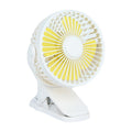 New desktop clip-on fan - quiet, powerful, foldable, mini fan for strollers, outdoors, and students