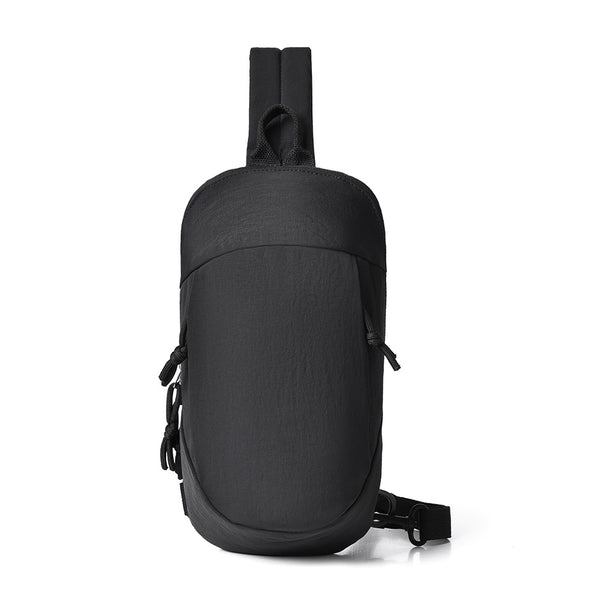 Processing customization Lightweight and simple mountaineering anti-degaussing shoulder bag Trend large capacity men's fashion versatile messenger bag women
