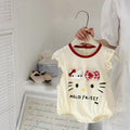 Summernew arrival jumpsuit, fashionable baby clothes, flying sleeves, butt-covering clothes, baby summer clothes, thin khaki rompers, one-piece