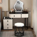Vanity table bedroom solid wood smart home vanity table multi-functional makeup table accessible luxurycasualplaid vanity table