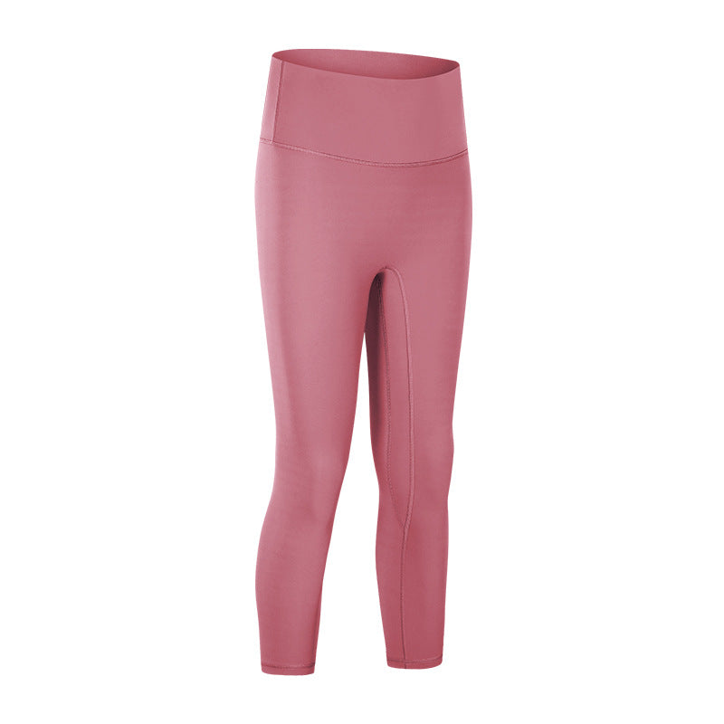 Spring/summer new arrivals: seamless, barely-there yoga capris - high-waisted, butt-lifting, slimming workout leggings for women (dl065)