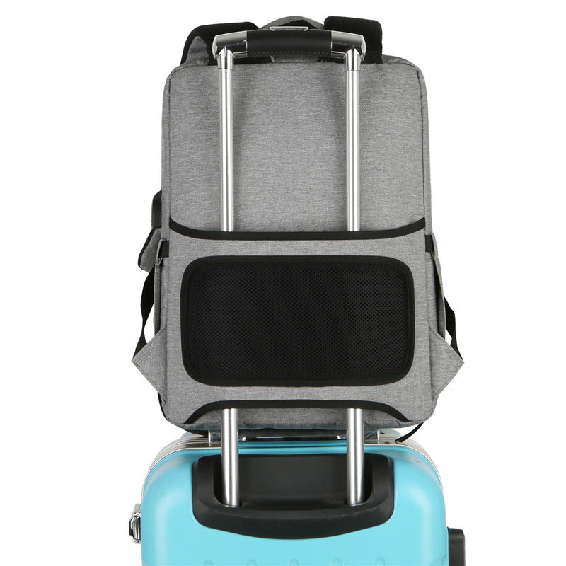 New logo business computer bag backpack leisure travel notebook schoolbag waterproof student bag backpack delivery