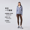 No awkward line, nude-feel yoga leggings for women. fleece-lined, slimming, high-waisted, butt-lifting workout and fitness pants. daw180