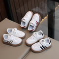 Kids german training shoes  spring boys sports shoes casual sneakers girls white shoes soft bottom baby agan shoes