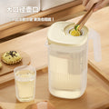 Refrigerator cold water bottle for homelarge capacity cold water cup high temperature resistant plastic beverage bucket cold brew kettle fruit tea cold water bottle