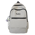 The upper body of the schoolbag is so comfortable. k-style cute style backpack comes with free pendant. large capacity for girls. wholesale. easiest for match