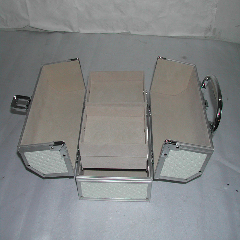 Customized aluminum alloy toolbox factory supply, portable instrumentation hardware tool aluminum box quality assurance