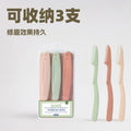 Keqi 3-pack of foldable eyebrow trimming knives, beauty tools, eyebrow trimming blades, women's eyebrow shaving knives collection