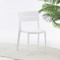 Scandinaviancasual plastic dining chair metal back chair thickened stackable for home restaurant restaurant milk tea shop chair