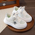 Single mesh kidswhite shoes soft bottom lightweight boys sneakers new arrivalsummergirlscasual sneakers breathable
