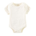 Triangle romper baby short sleeve one-piece bodysuit thin summer unisex infant snap-crotch outfit newborn printed